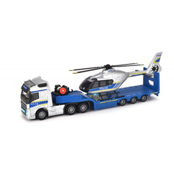Majorette - грузовик Grand VOLVO + полицейский вертолет 35 см 3716000X