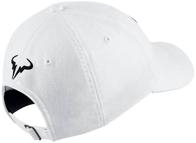 Кепка теннисная Nike Rafa U Aerobill H86 Cap - white/black