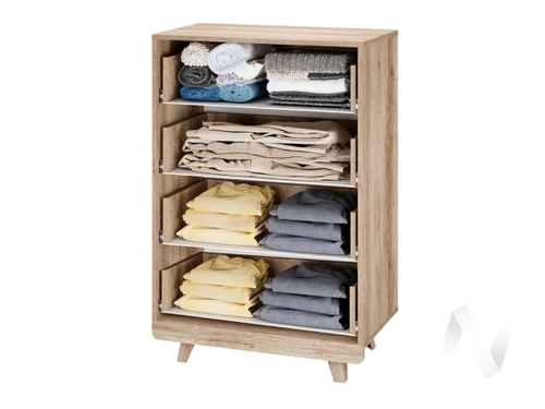 Комод Мегаполис КМ-02 (дуб каньон/фотопечать Бали)