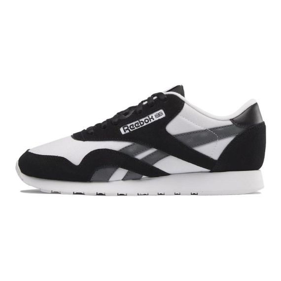 Классические нейлоновые кроссовки Reebok Белые Черные мужские