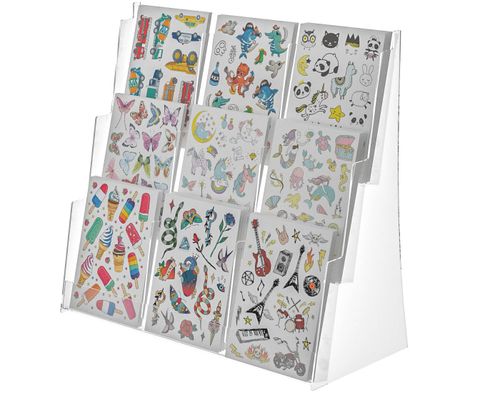 Стойка горка ярусная для картинок , тату , открыток