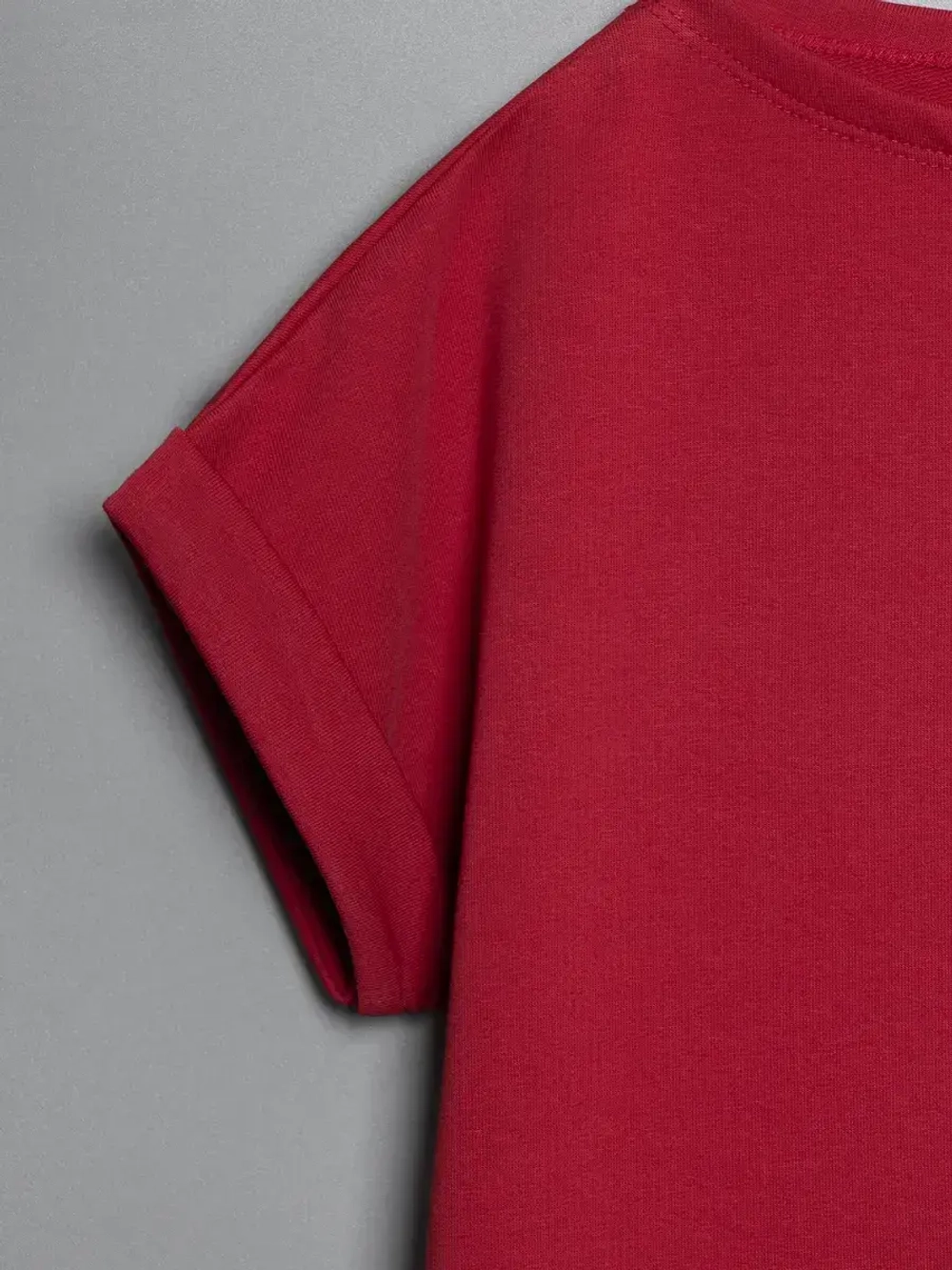 Платье туника оверсайз для девочки