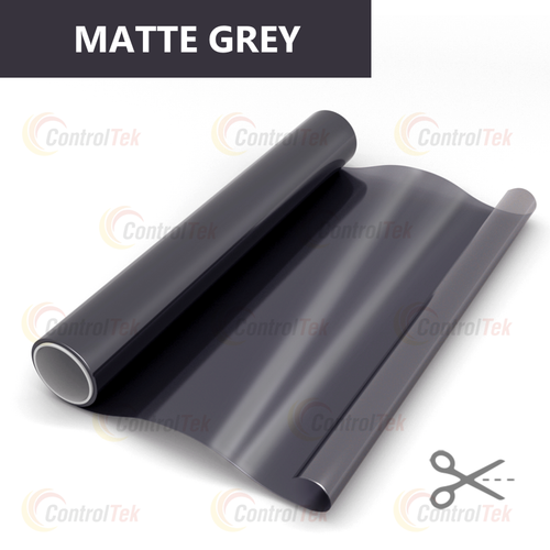 Пленка для окон декоративная MATTE GREY ControlTek, на отрез (ширина рулона 1,524 м.)