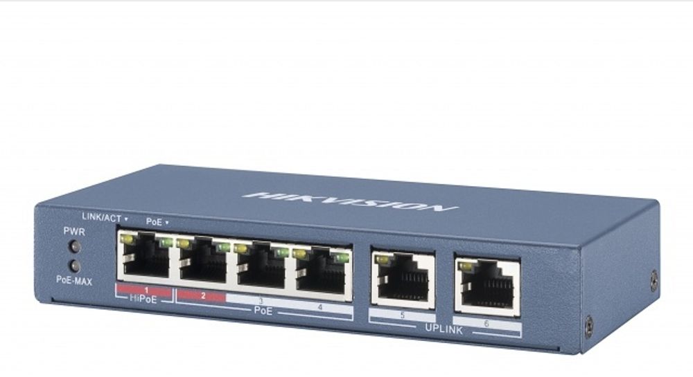 Hikvision DS-3E0106P-E/M синий