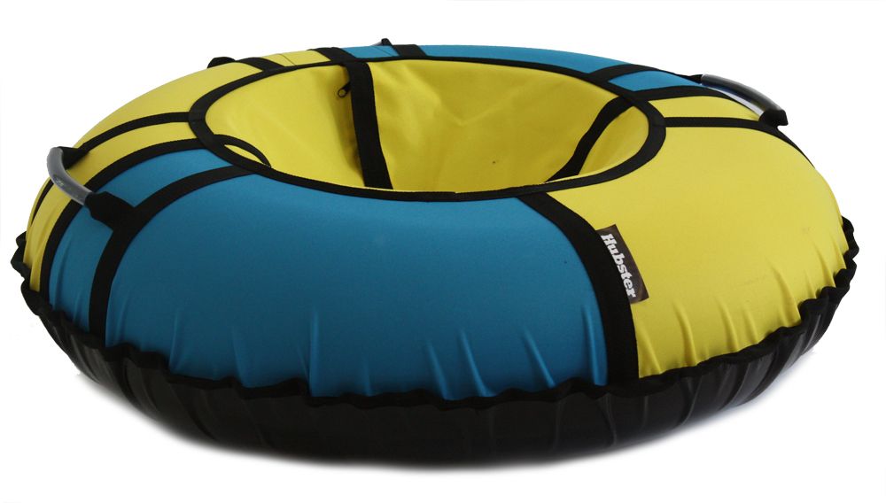 Тюбинг Hubster Хайп желтый-бирюзовый