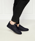 Кожаные кроссовки boxer Dsquared2 - черный(SNM0364 01500001)