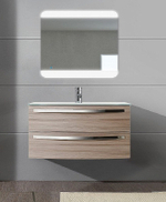 Тумба с раковиной Cezares Comfort Moderno 100 Larice