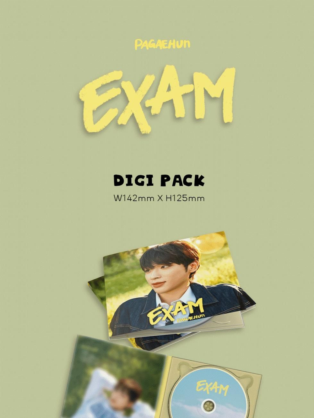 Альбом PAGAEHUN - EXAM 1st Mini Album