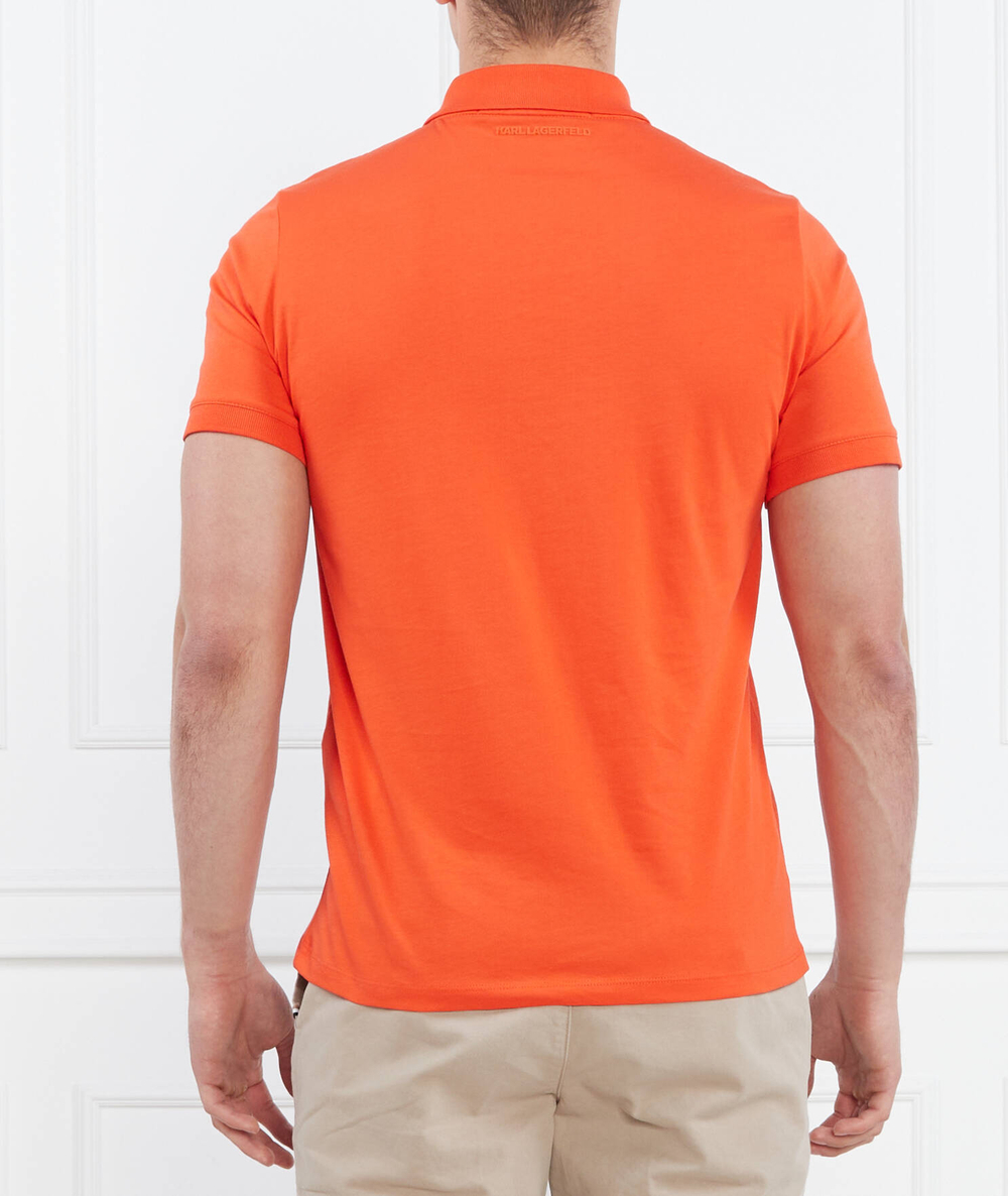 Поло Karl Lagerfeld - оранжевый(745025 532224)