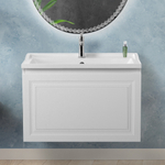 Мебель для ванной комнаты подвесная Cezares GIUBILEO-N-80-1C-SO-BL 80см Bianco Lucido