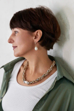 HMG 1131 Sg белая Майорка Колье Византия арт.2100