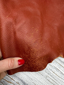 French Clay (1,3-1,5 мм), цв. Коричневый, натуральная кожа