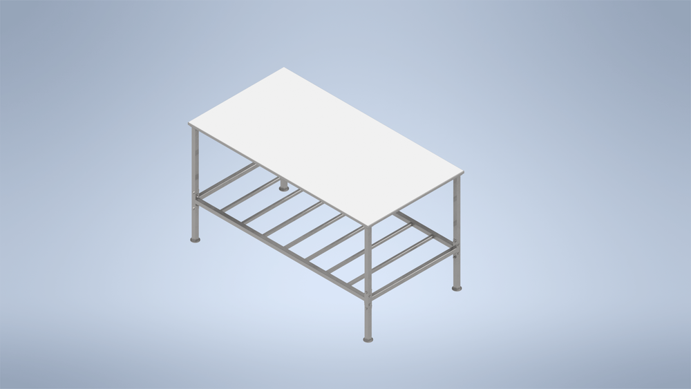Стол обвалочный с полипропиленовой доской