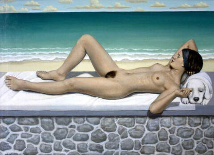 Adelchi-Riccardo Mantovani (род. 1942) - эротическое искусство итальянского художника