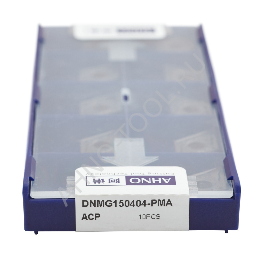 Пластина твердосплавная ISO DNMG150404-PMA ACP20E AHNO по стали, получистовая