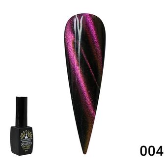 Гель лак кошачий глаз 24D Galactic Global Fashion 8 мл, 04