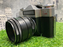 Zenit-E + Helios-44-2 XXV съезд кпсс 1976