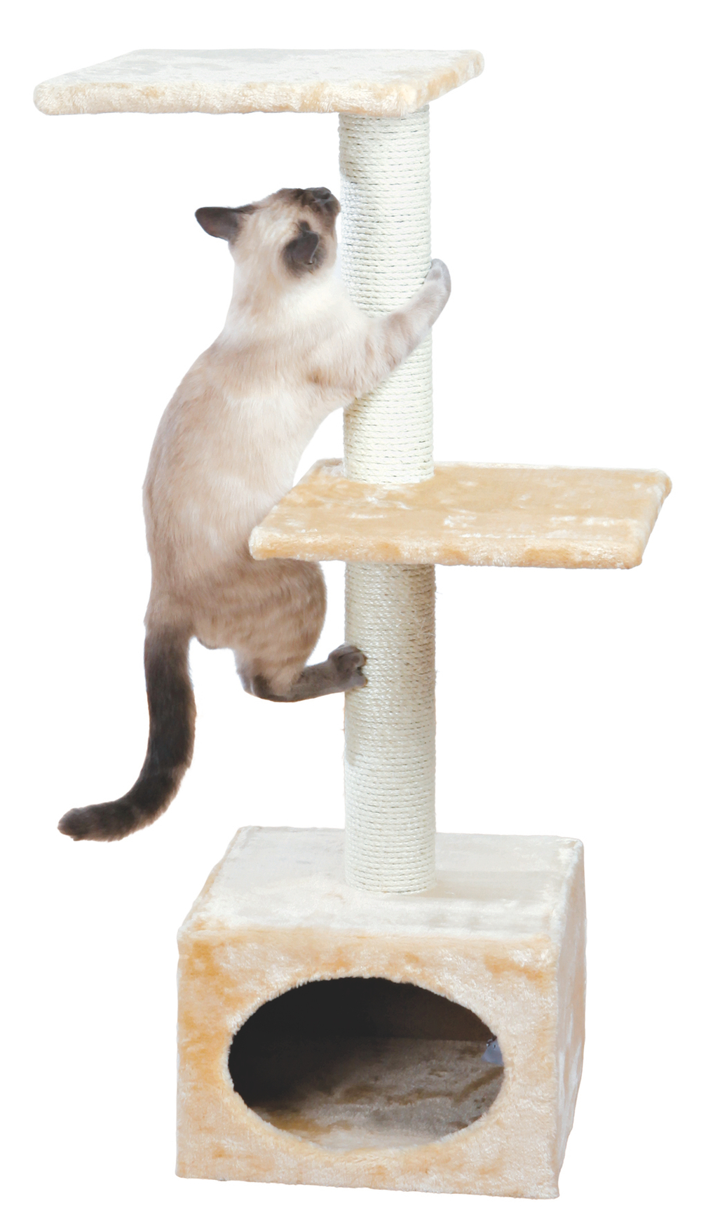 Игровой комплекс для кошек Trixie Bаdalona, размер 37х37х109см.