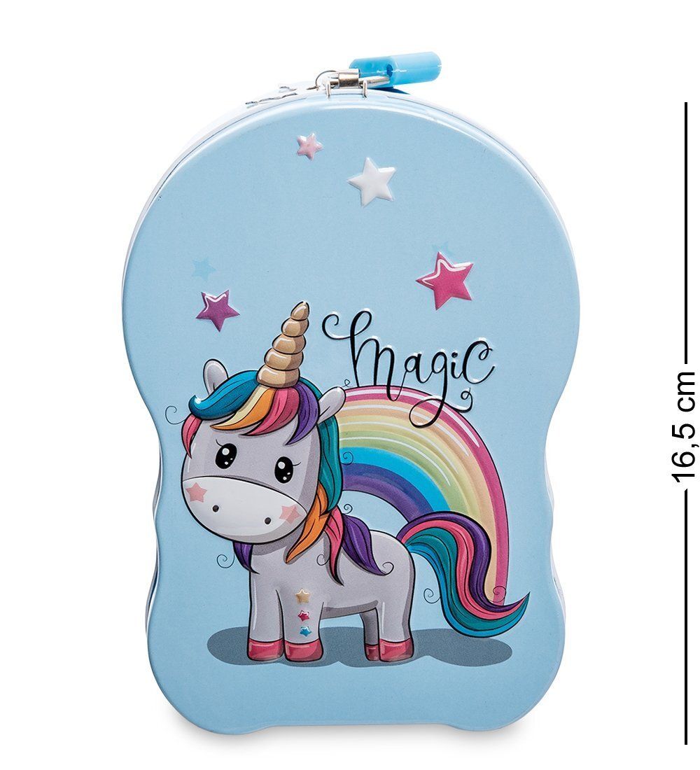 BX- 33 Металлическая копилка «Единорог»