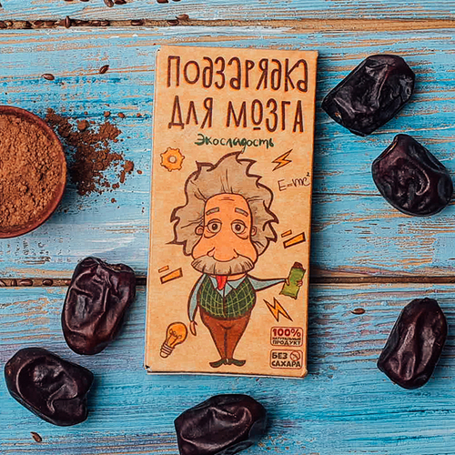 Купить Экобатончик "Подзарядка для мозга"