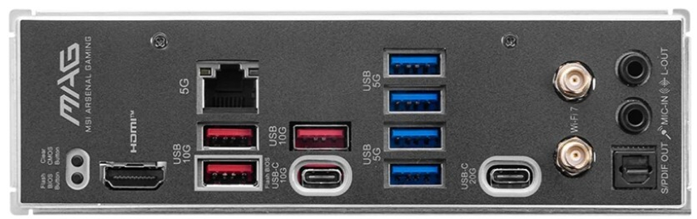 Материнская плата mATX MSI MAG B850M MORTAR WIFI