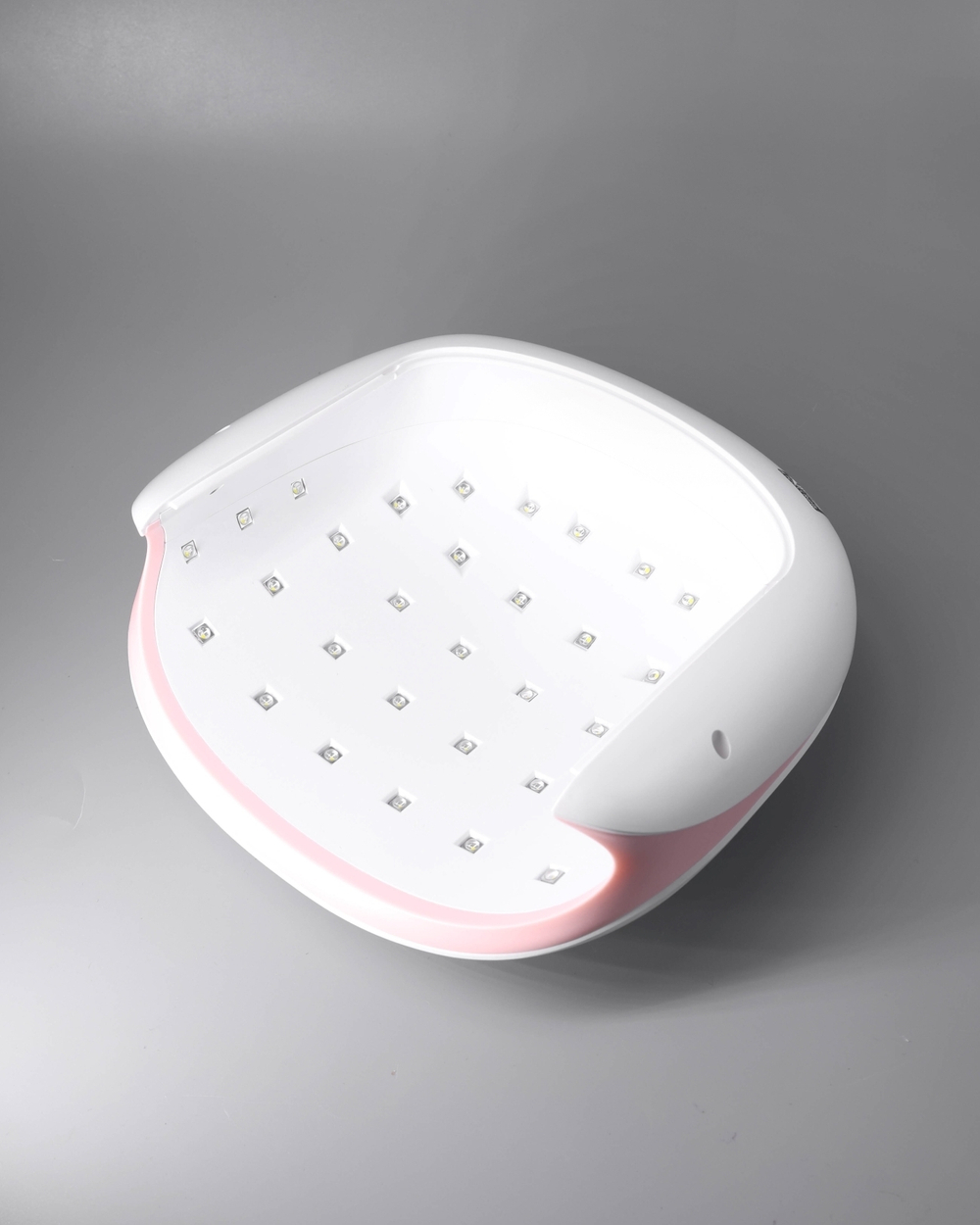 Лампа УФ SUN-4S для сушки ногтей с кварцевыми диодами розовая