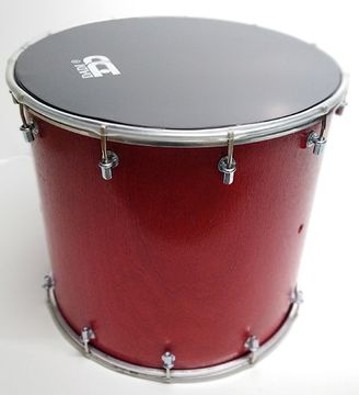 BK-12K Барабан кавказский 12", 31х30.3см, красный, Мастерская Бехтеревых
