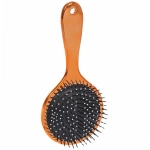 Расческа массажная зеркальная «Animals», микс 4 цвета, 10*22 см, блистер Ultramarine