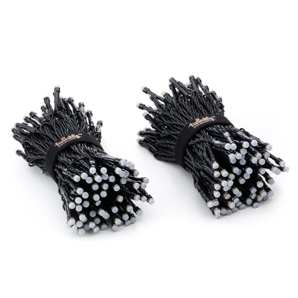 Умная гирлянда «Нити» Twinkly Strings, Gold + Silver (20 м, 250 светодиодов) Generation II