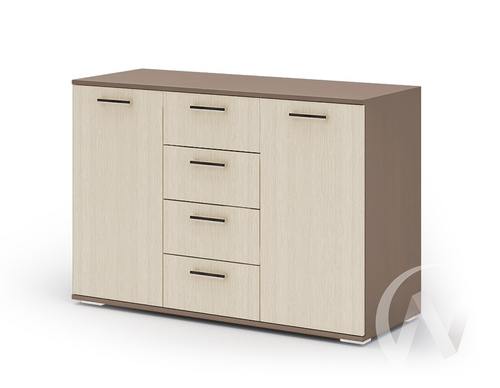 Комод №2 (К-2) (шимо темный/шимо светлый)