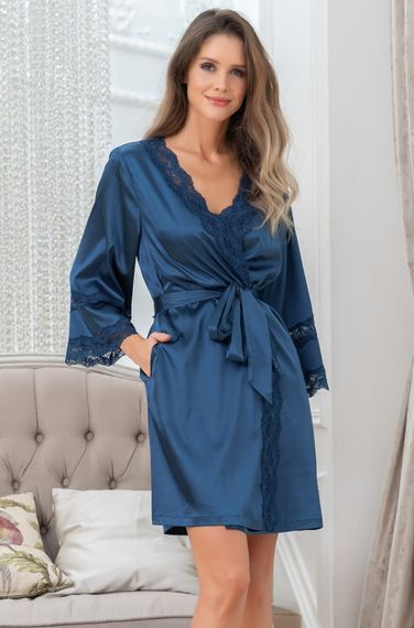 Халат женский шелковый MIA-Amore FRIDA  Фрида 3793