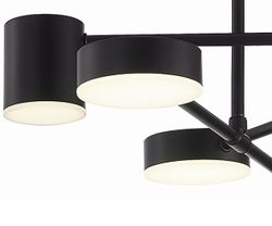 Kink Light 07649-6D,19(3000K) Люстра димм.Мекли черный