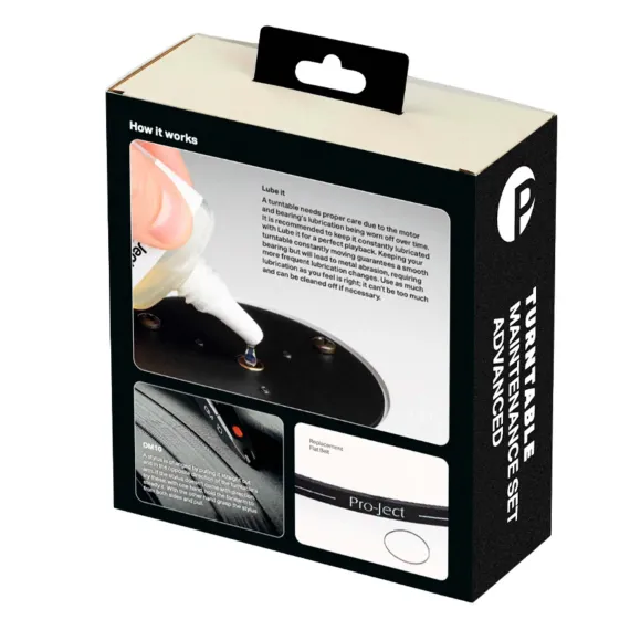 Pro-Ject Maintenance Set Advanced (Lube It/Drive Belt/OM 10 Stylus)