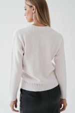 Белый джемпер Тамбовчанка