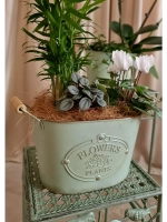 Кашпо для цветов комнатных 26*16,5 см