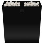 Электрическая печь для бани и сауны Sangens W30 Glass Black (В30 Стекло черное)