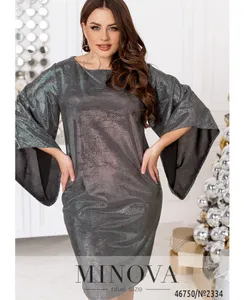 Платье 2334-черный Minova