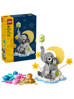Конструктор Лего Креатор Слонёнок в небе 40814 | LEGO Creator Flying Elephant модель слонёнка 402 деталей 18+