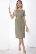 Платье "Европейский шик" (олива) П8330 LT Collection