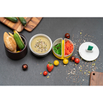 Ланч-бокс meals, 800 мл, темно-сливовый/светло-серый