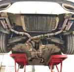 Выхлопная система с заслонками для Mercedes-Benz BENZ W205 C180 C200 C250 C260