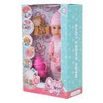 Пупс функциональный с аксесс., коробка ZF108-1