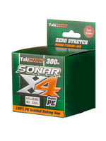 Плетеный шнур для рыбалки TauMANN Sonar PE X4 150m #1.2 (0.18mm) Yellow