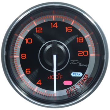 Датчик D Racing F1 Series 60мм температура выхлопных газов (EGT)