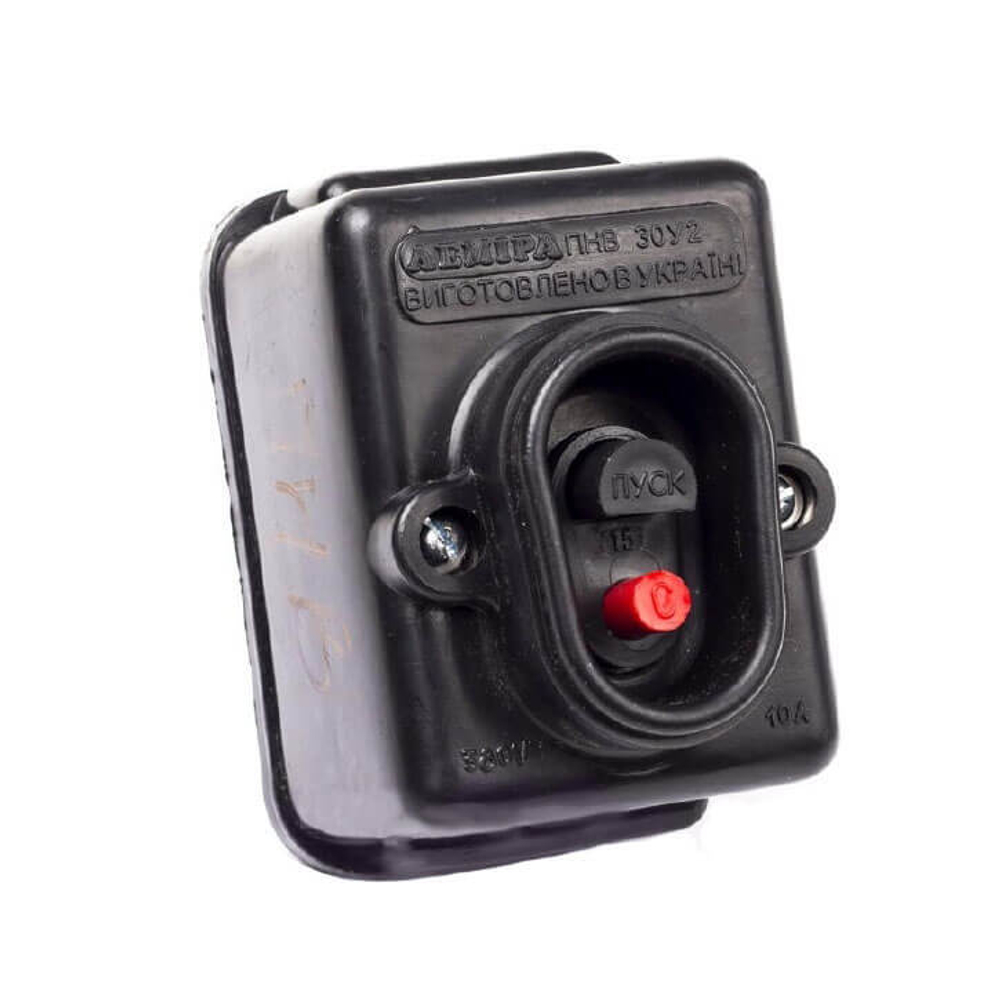 Кнопка пусковая с откидным контактом 380v 10А. (50шт)