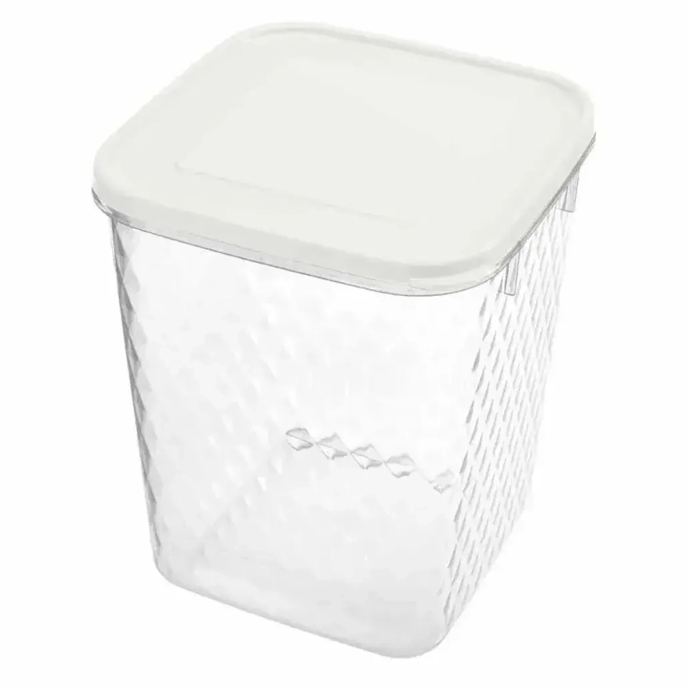 Контейнер для замораживания и хранения продуктов Кристалл, 2,3 л (Белый)