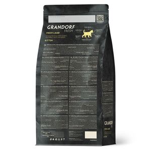 Сухой корм GRANDORF Fresh Cat KITTEN Lamb&Sweet Potato для котят из свежего мяса ягненка с бататом