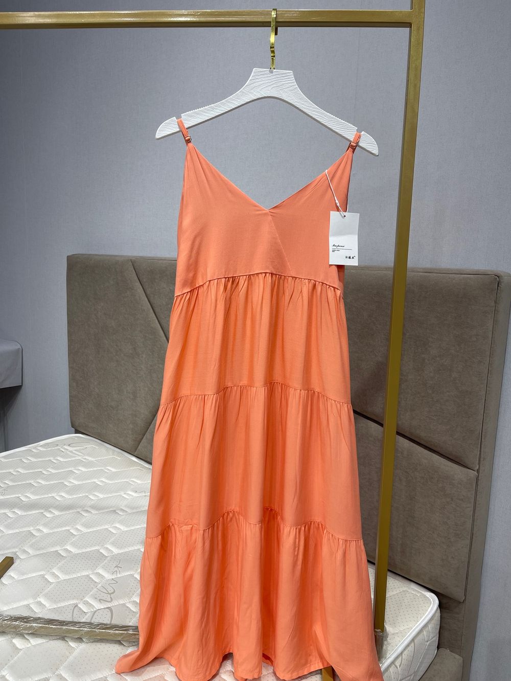 ДО ШТАПЕЛЬ Сарафан Люкс Однотон