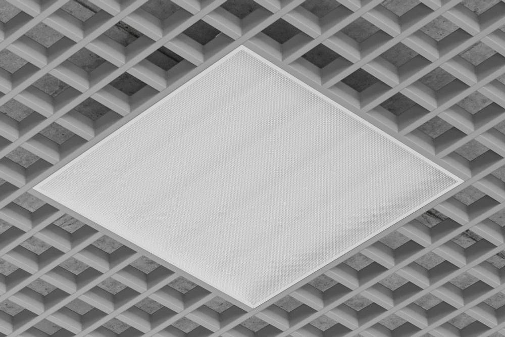 Светильник LED ДВО Грильято 52Вт 6500К 6750Лм Призма IP40 588х588х40мм DARKLUM