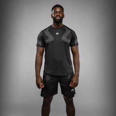 Тренировочная футболка Venum Nexus Black/Silver